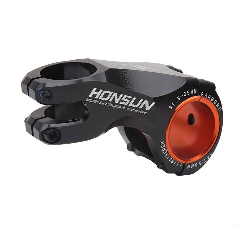 HONSUN siêu nhẹ xe đạp leo núi nâng âm-17 góc 70MM gốc đường 35MM/31.8MM cỡ nòng CNC