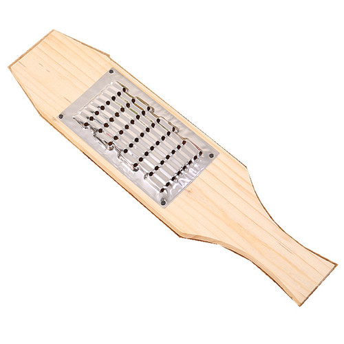 Home kitchen stainless steel grater thickened copper sheet solid wood shredder for cutting vegetables potatoes radish shreds wooden board planing factory