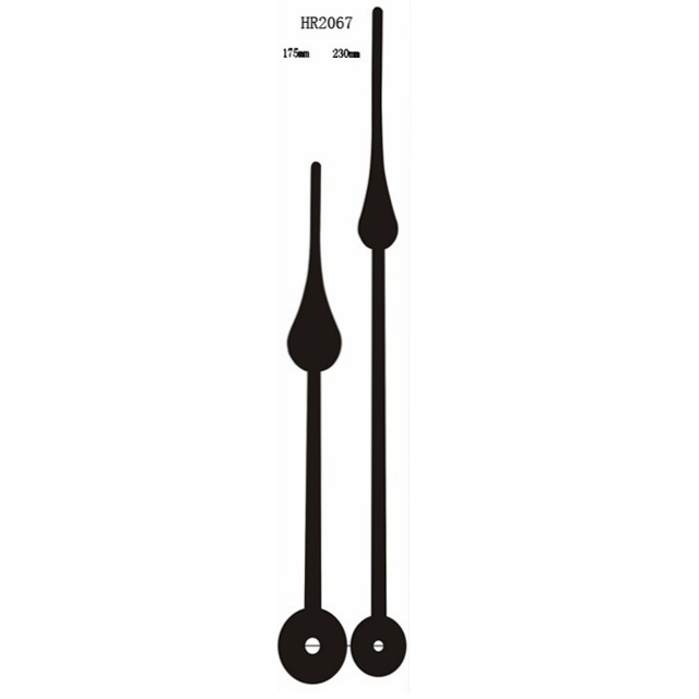 HR1688 gran torque de movimiento con 23cm de largo 2067 metal aguja división de tiempo grande accesorios de reloj de pared reloj movimiento