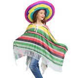 Этнический детский плащ, шапка, xэллоуин, этнический стиль, косплей