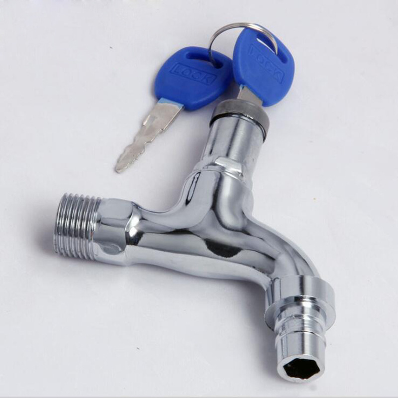 With lock faucet wholesale household outdoor alloy old-fashioned with key tap water nozzle faucet with lock faucet With lock faucet wholesale household outdoor alloy old-fashioned with key tap water nozzle faucet with lock faucet
