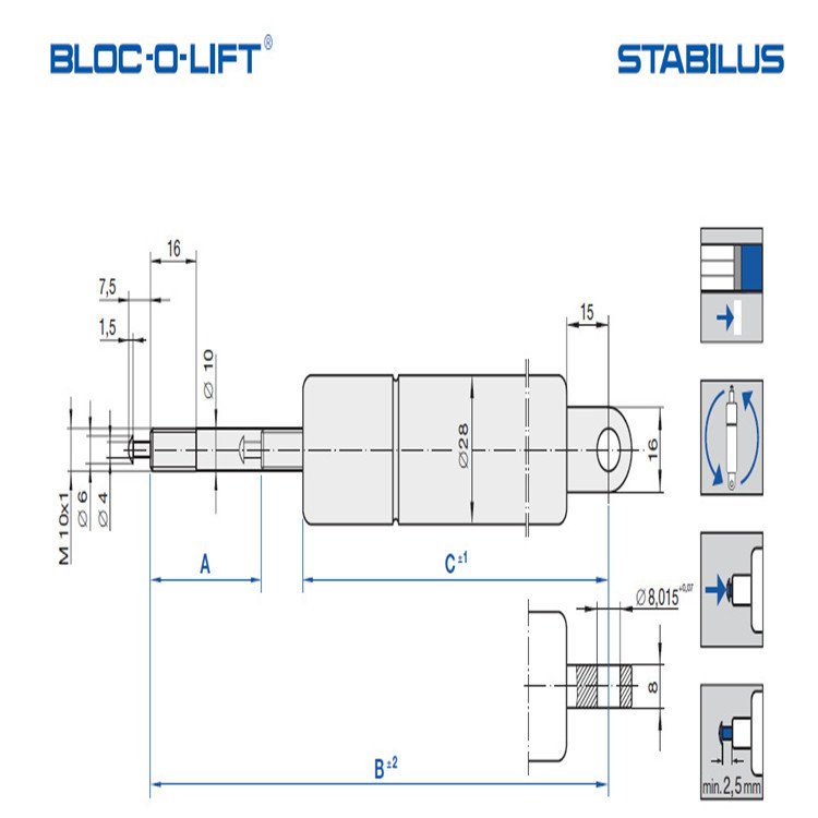 STABILUS  ֹʽ BLOC-O-LIFT 