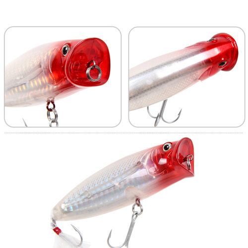 19g Laser Long Range Casting Surface Water Freshwater Pike Special Kill Fake Bait Wave Pasha Strengthen Blood Slot Hook Wave Pasha Lure 