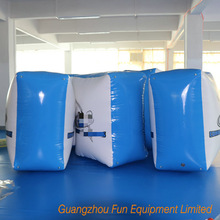 真人csgo充气掩体障碍 彩弹射击掩体 Paintball bunker迷彩