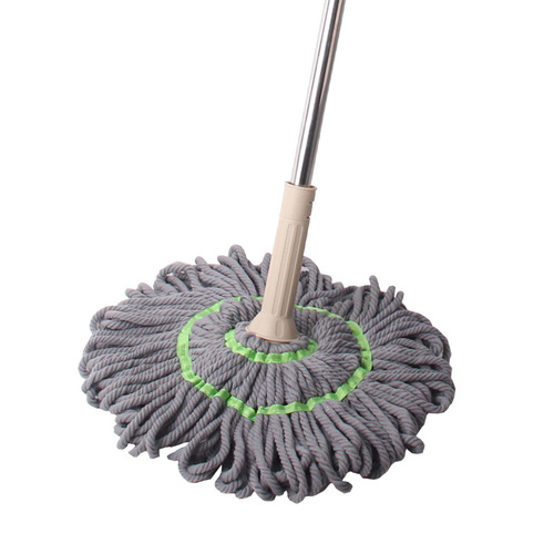 Jiejie Picasso self-twisting water rotating mop telescopic rod wet and dry household lazy hand-free washable mop wholesale