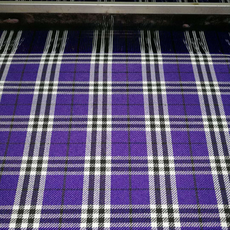 现货供应涤棉色织布 鞋子箱包面料