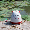 Multiple -shaped Totoro ceramic craftsmanship cross -border ceramic ornaments creative wind chime swing stall souvenir