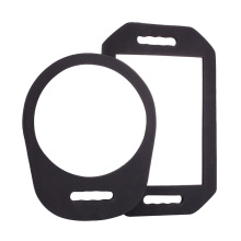 厂家直供化妆镜子简约后背镜方形圆泡沫边框破碎发廊家用镜子