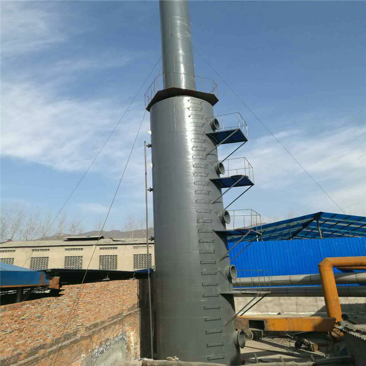 脱硫喷淋塔 10吨生物质锅炉除尘器 锅炉脱硫塔湿式除尘脱硫塔