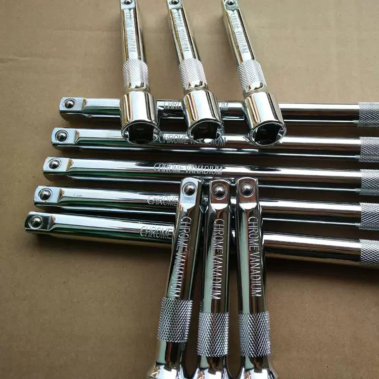 工厂供应批发  加长直杆 套筒扳手配件 手动工具接杆1/2
