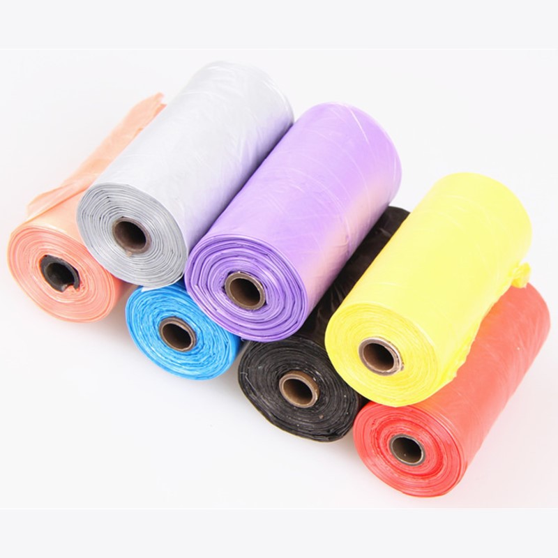 Fábrica al por mayor bolsa de aseo para mascotas clip de baño para perros protección del medio ambiente limpieza e higiene suministros mascota salida inodoro bolsa de basura