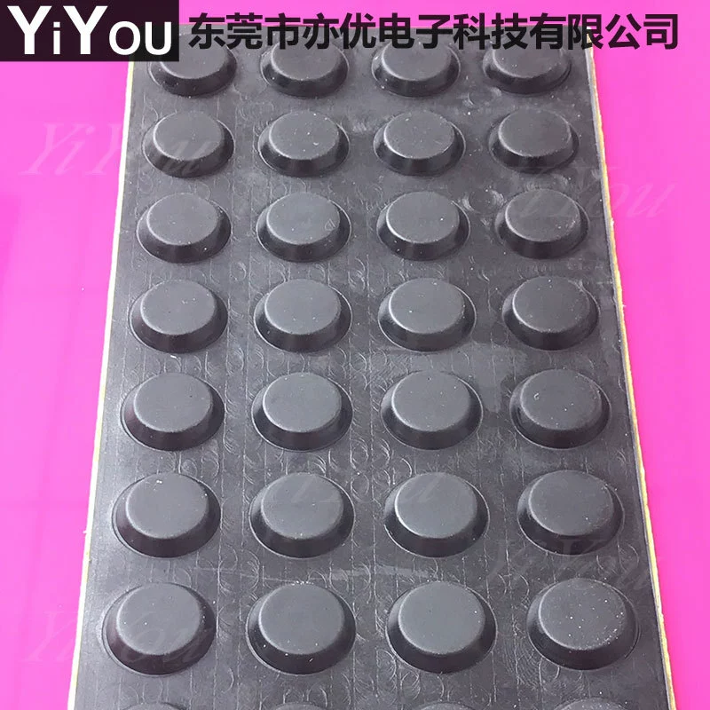 19 мм круглая резиновая прокладка силиконовая прокладка 3 м резиновая задняя часть резиновый конус резиновая прокладка Нескользящая Противоударная подушка для ног машины