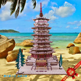 Деревянная головоломка высокой сложности, реалистичная игрушка для детей и взрослых, DIY