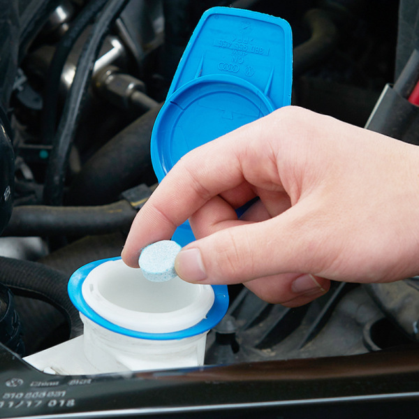 Car glass water effervescent tablets car solid wiper essence…
