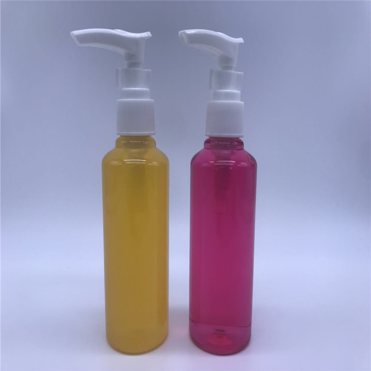 厂家100毫升鸭嘴液泵瓶 透明夹子泵塑料喷瓶 旅行分装小样空瓶