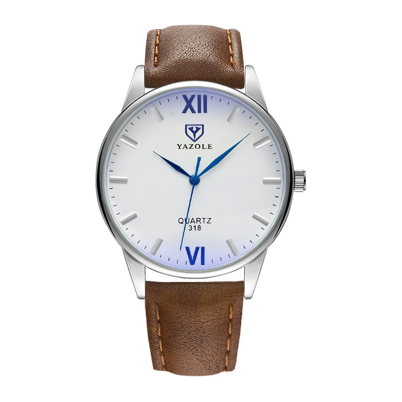 Мужские часы, кварцевые, швейцарские часы, простой и элегантный дизайн