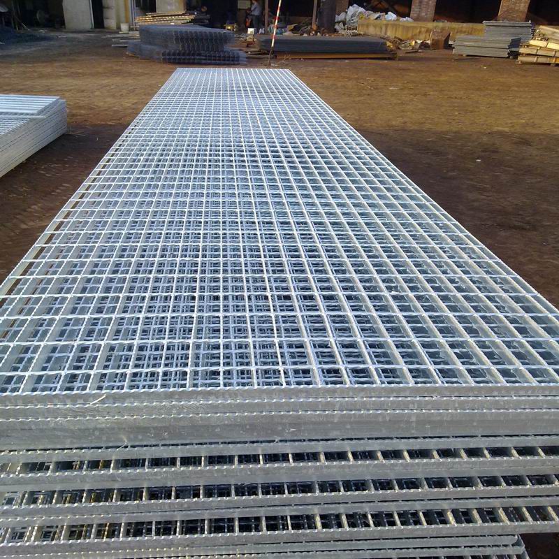 广州钢格板厂批发格栅板地沟盖板 热镀锌平台钢格板 楼梯踏步板