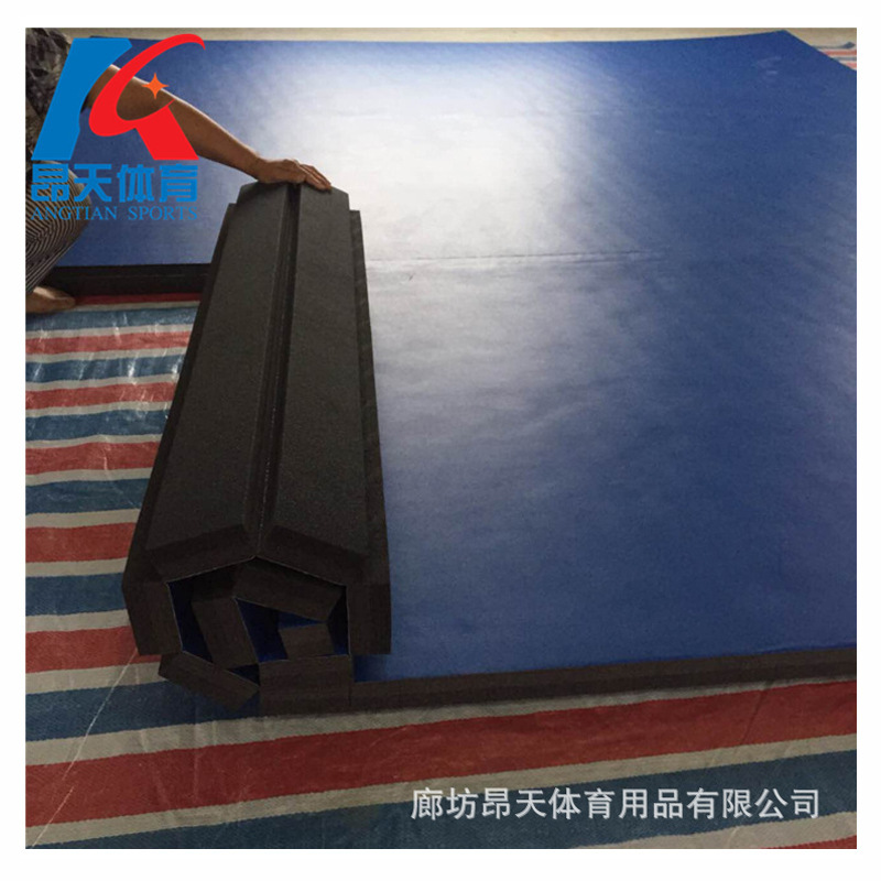 Fuente de la fábrica de lucha contra la gimnasia alfombra del piso taekwondo rollo de estera logotipo imprimible protección del medio ambiente deportes alfombra del piso