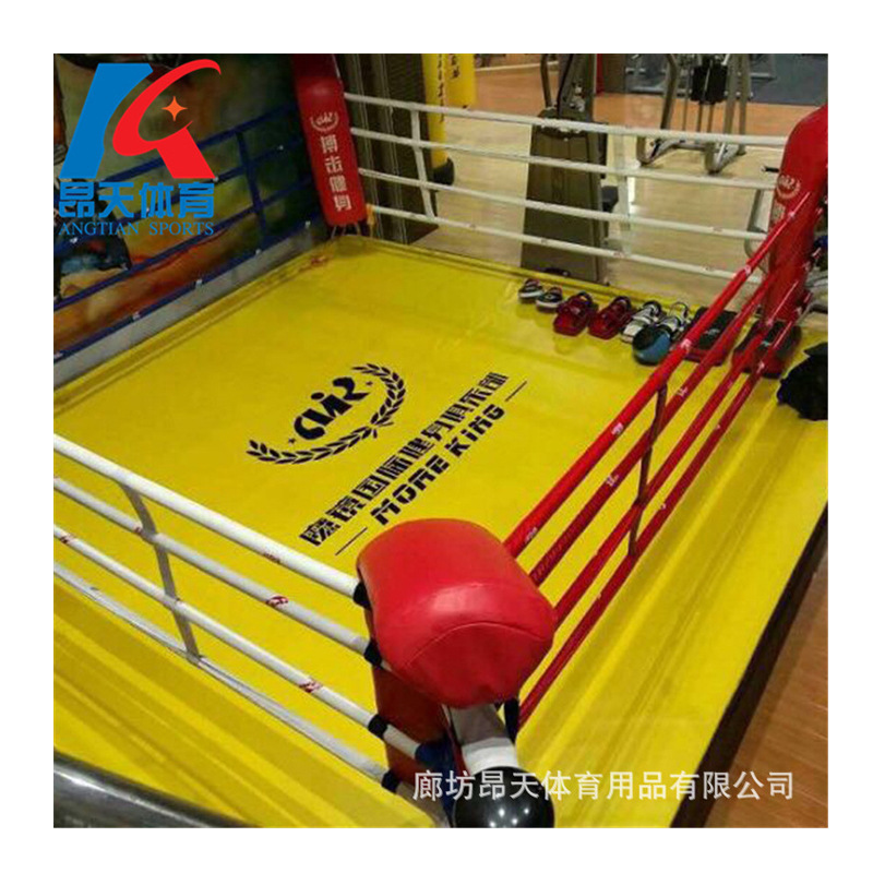 Los fabricantes suministran Sanda anillo de boxeo Anillo de pie escritorio costilla anillo deportes suministros al por mayor