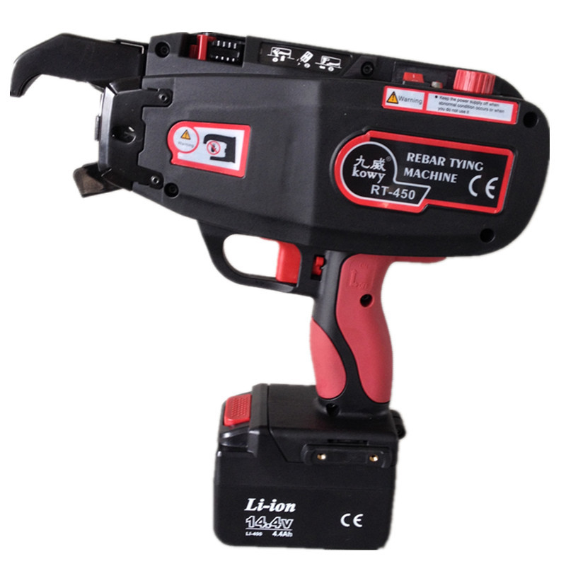 九威新款14.4V全自动可调控钢筋捆扎机 厂家批发钢筋捆扎机