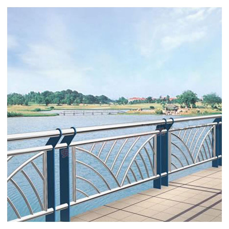 专业不锈钢防护栏杆 桥梁景观扶手护栏201不锈钢复合管护栏