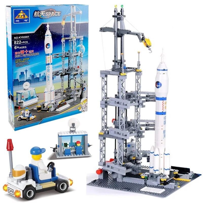 KaiZhi - Bloques de Construcción de Modelos de Cohetes Espaciales, Satélites y Naves Espaciales, Juguetes Educativos de Ciencia y Tecnología para Niños image 7