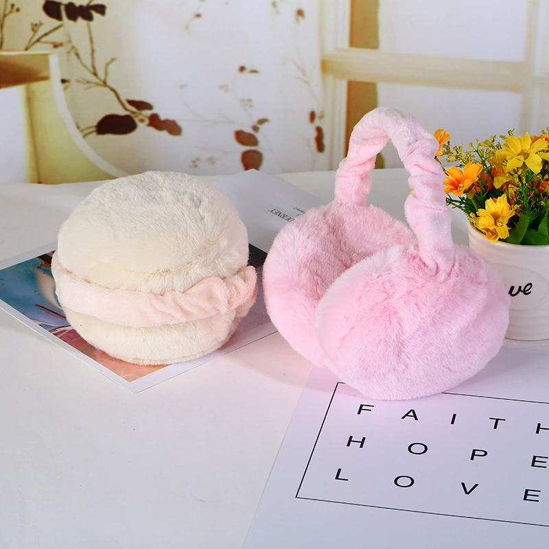 Новые складные наушники для гамбургеров, зимние теплые наушники, мужские и женские выдвижные теплые наушники для родителей и детей, защитные наушники оптом