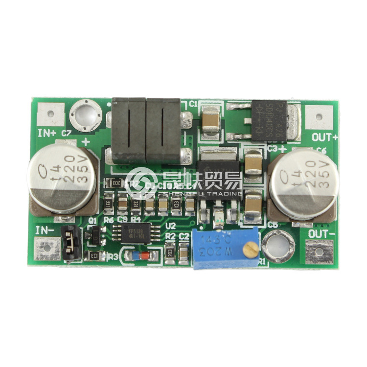 30W自动升降压电源模块3A 5V-25V转0.5-25V6V12V恒压稳压板带使能