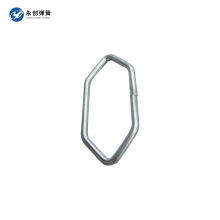 半圆环D形扣 服饰服装铁线扣 五金扣服装D形扣铜铁D形环扣