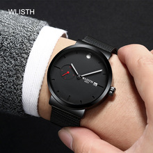 Factory price new fashion men's watch small second hand