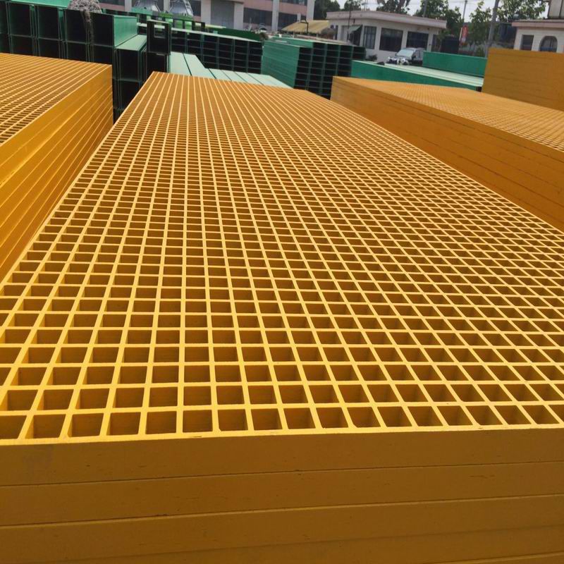 生产抗老化耐用玻璃钢格栅高密度洗车房格栅车间防滑聚酯格栅现货