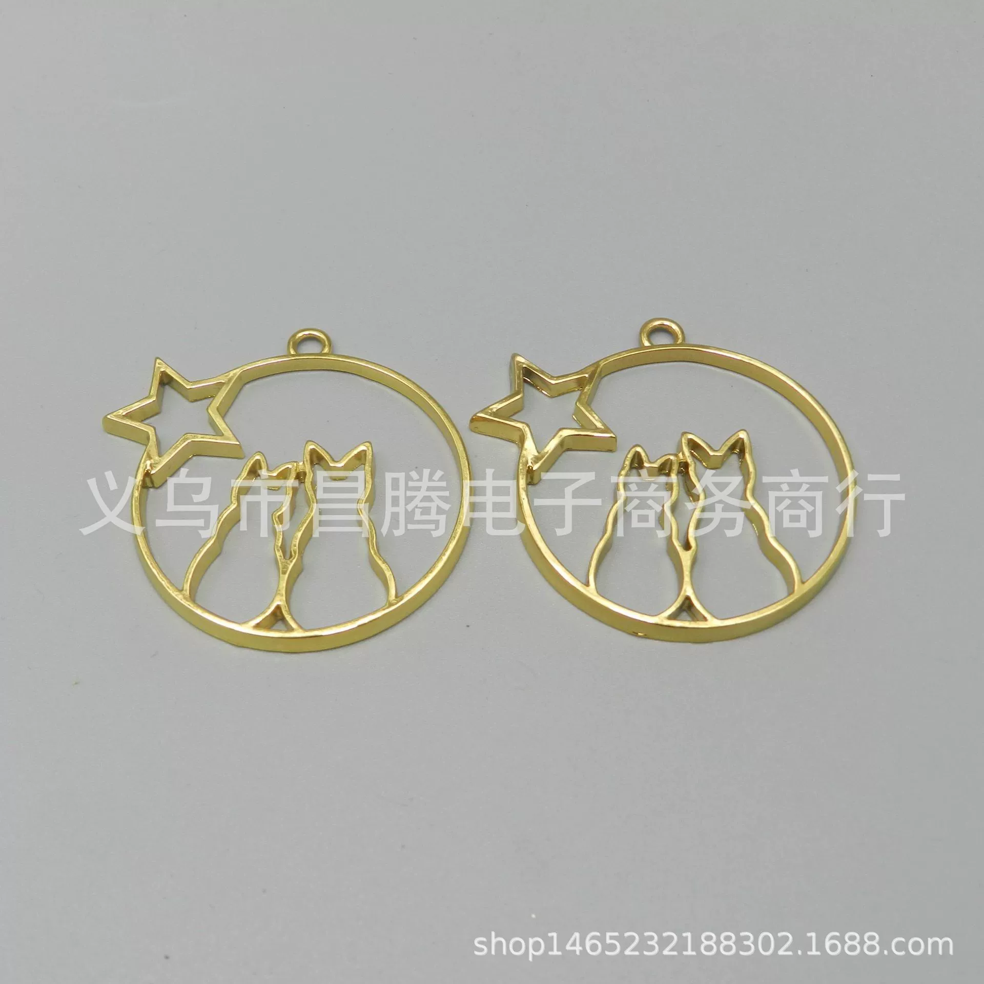 Сохраняющий цвет кошачья УФ-эпоксидная рама под звездным небом металлическая полая рама из сплава DIY ювелирные аксессуары материалы ручной работы