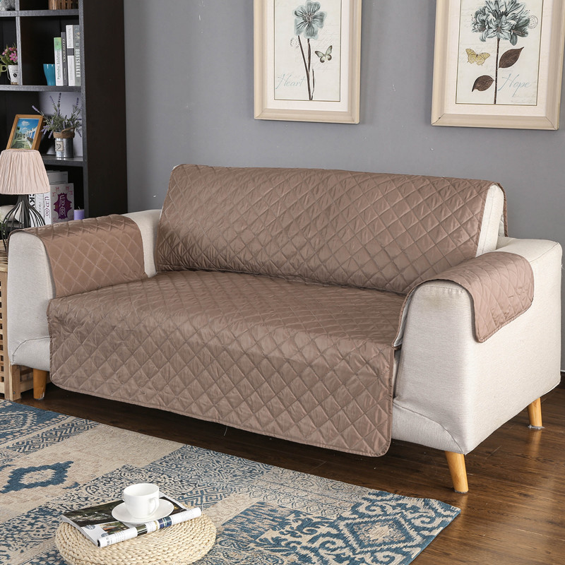 Amazon transfronteriza impermeable sofá cubierta del cojín del sofá del animal doméstico fabricantes de una sola pieza cubierta del sofá universal