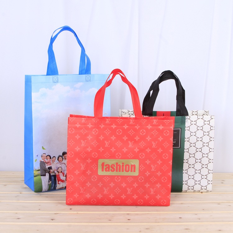 批发无纺布袋环保手提袋超市收纳购物袋广告服装袋子可加印logo