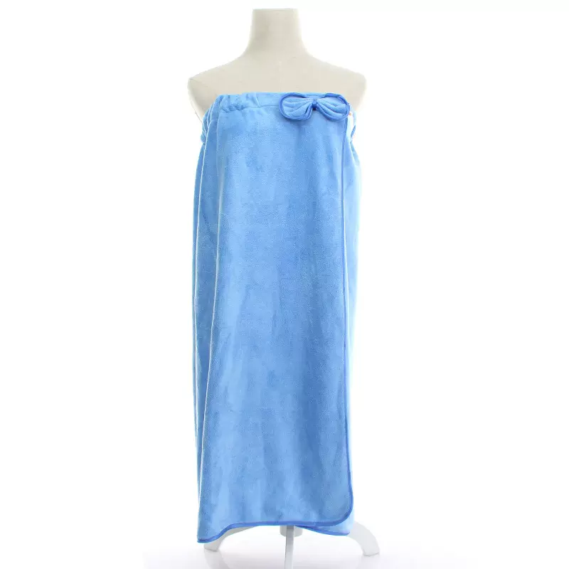 蝴蝶结可穿浴巾竹纤维女生游泳百变抹胸浴裙裹胸浴袍睡衣柔软透气