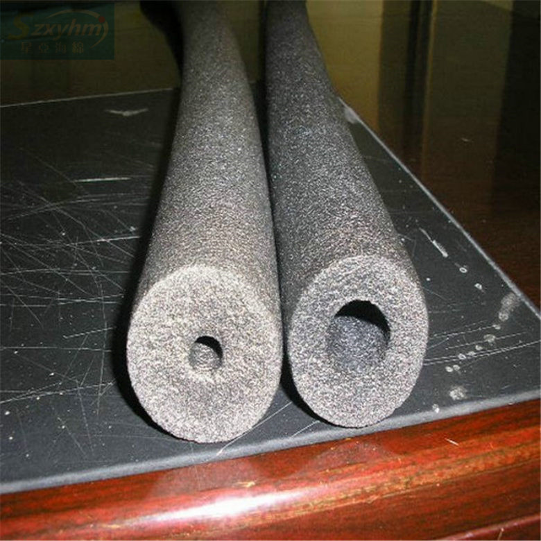 供应EPE泡沫珍珠棉管黑色棉中空管子加厚防摔保护套侧切成型