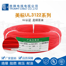 美标UL3122-20# 电热器连接线黄绿线高温硅胶编织线 AGRP 03(YG）