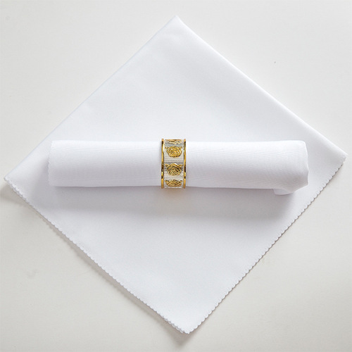Hotel western restaurant napkin cloth white cup cloth thickened folding mat cloth table mat Nordic