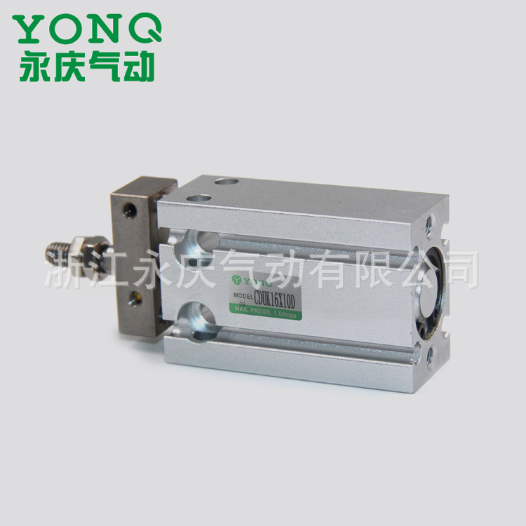 CDUK自由安装气缸CDUK-10*10/15/20系列小型气缸薄型气缸直销可定