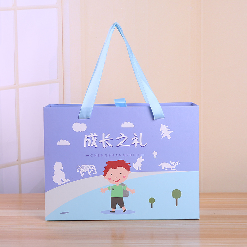 Temporada escolar para niños l Caja de regalo Regalo de crecimiento Caja de regalo de cajón de papelería Caja de embalaje Embalaje de regalo Caja de regalo creativa image 4