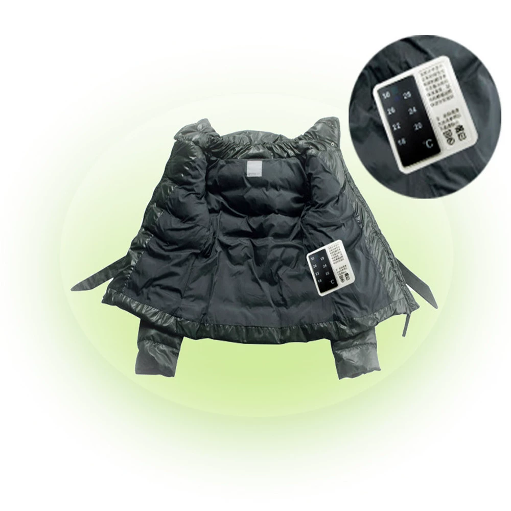 Thermometer, down jacket