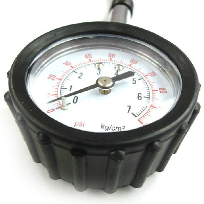 Long tube tire pressure gauge Tire pressure monitoring system