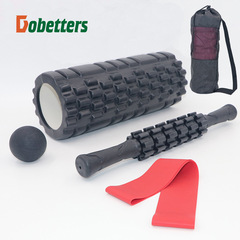 33cm classic wolf-shaped yoga column massage stick fascial ball set hollow foam shaft Pilates yoga shaft