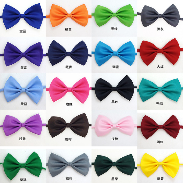 Children's bow tie with bow lapel pin