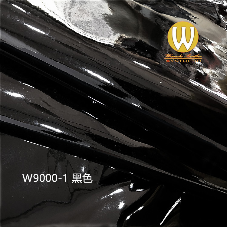 0.8厚PU皮革柔镜镜面光面高亮彩底 拉杆箱手袋沙发鞋履硬包