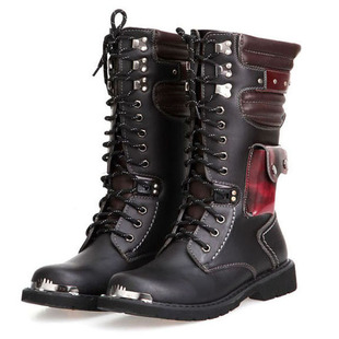 AliExpress foreign trade tide boots High Boots Boots Martin boots thick bottom boots factory direct a generation of shoes