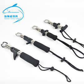 不锈钢控鱼器控鱼钳 夹鱼器路亚钳子鱼嘴夹取鱼器渔具厂家批发