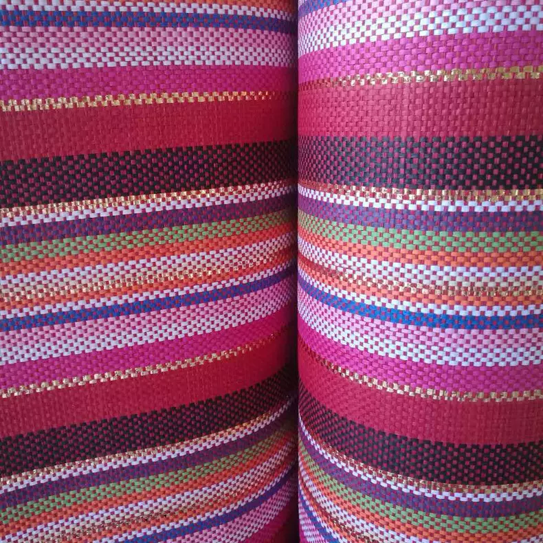 天然纸草编织纸布厂家货源草编工艺原料草帽面料八分草压二布