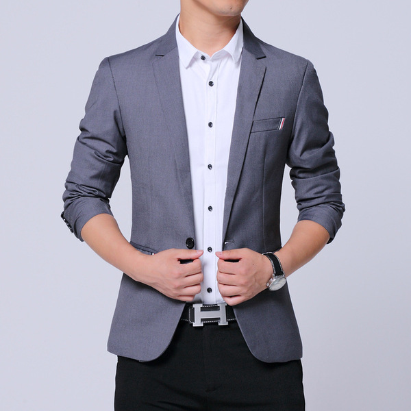 Men's autumn casual classic suit jacket