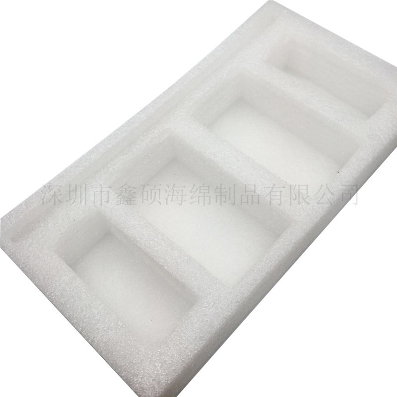 EPE珍珠棉泡棉型材化妆品内衬 挖孔玻璃陶瓷保护包装